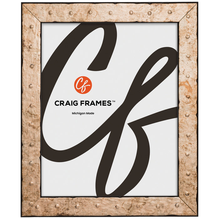 Rivet 1.25", Tarnished Bronze Picture Frame