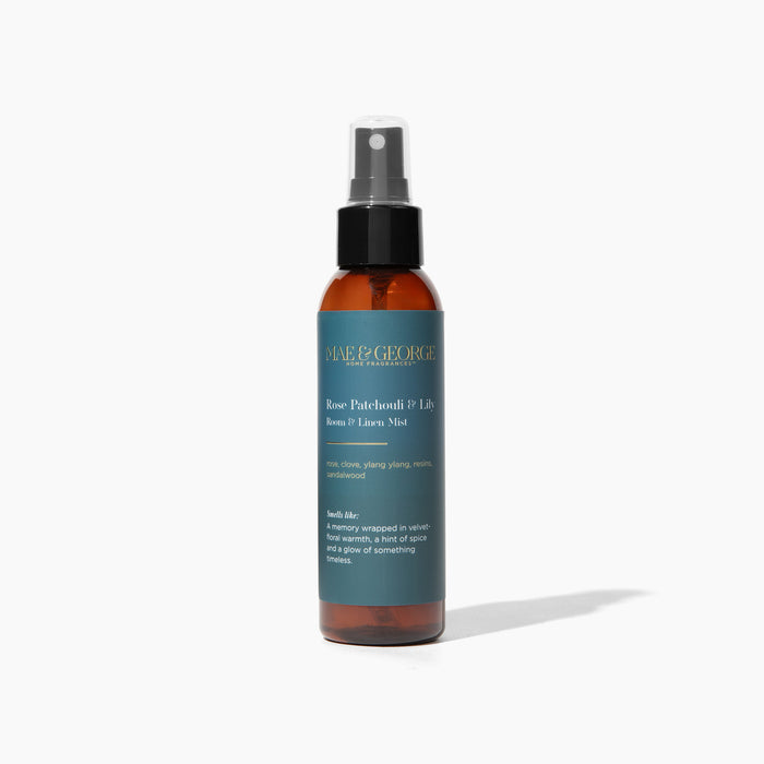Rose Patchouli & Lily | Room & Linen Mist