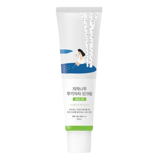 Round Lab Birch Juicy Moisturizing Mild Up Sunscreen SPF50+ PA+++ 50Ml