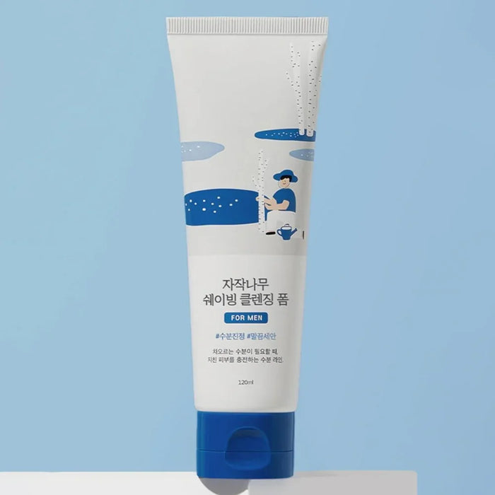 [ROUND LAB] For Men Birch Juice Shaving Cleansing Foam 120ml - Ballagrio