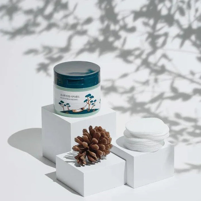 [ROUND LAB] Pine Tree Soothing Cica Pad 195ml 50EA - Ballagrio
