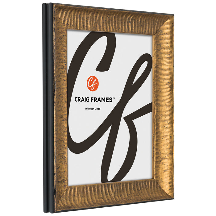 Safari 1.5", Matted Gold Picture Frame
