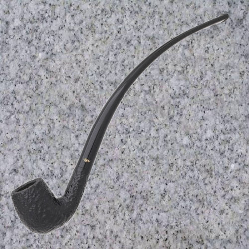 Savinelli: Churchwarden Black Rusticated (601)