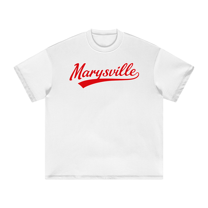 Script Marysville Heavyweight T-Shirt - Memento Mori Clothing