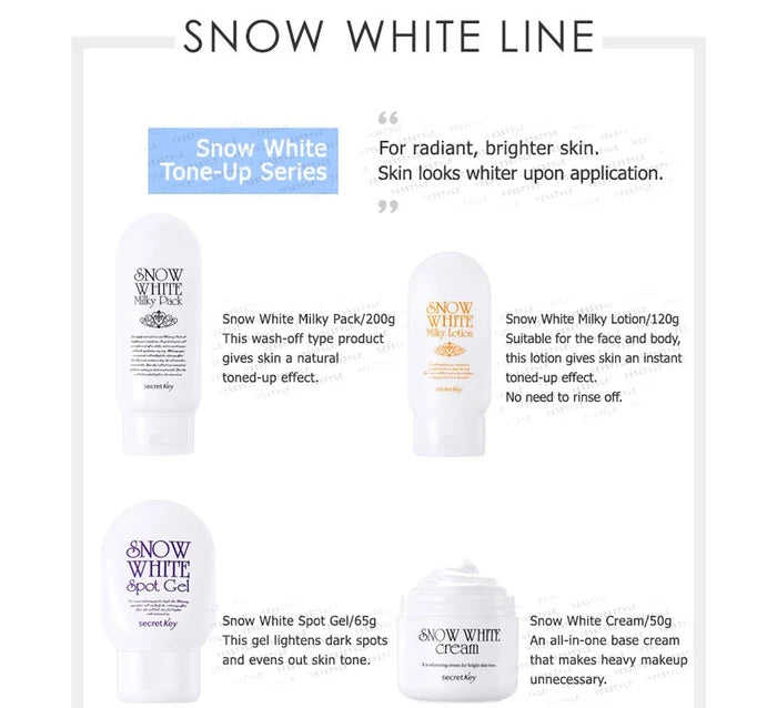 Secret Key Snow White Cream 50g