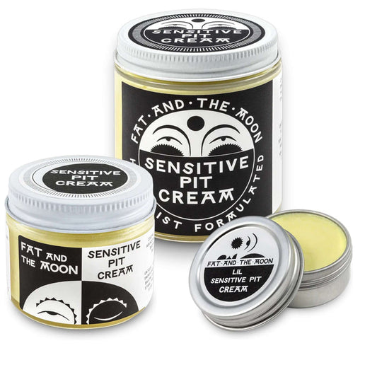 Sensitive Pit Cream Deodorant - Fat & The Moon