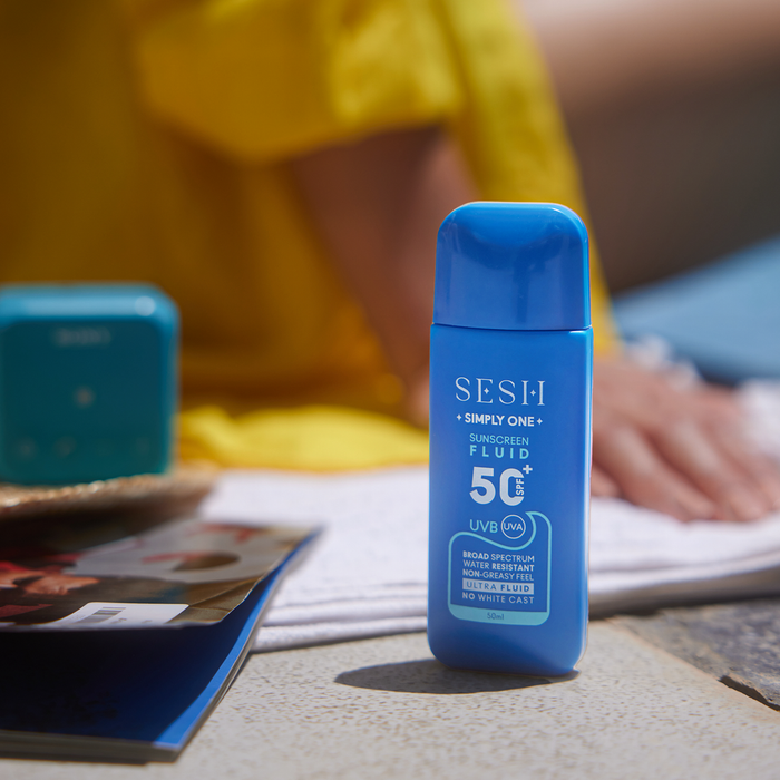 Sesh Simply one Fluid Sunscreen SPF50+ 50Ml