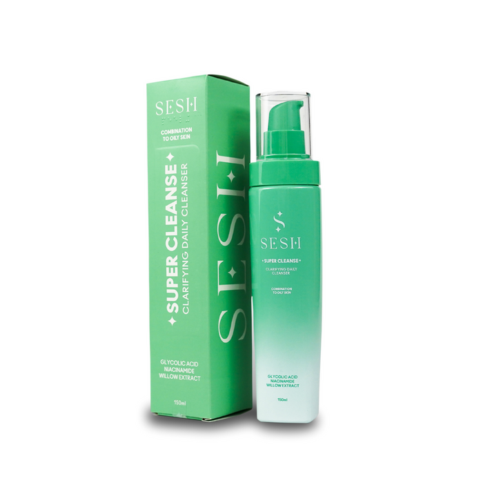 Sesh Super Cleanse Combination To Oily Skin Cleanser 150Ml