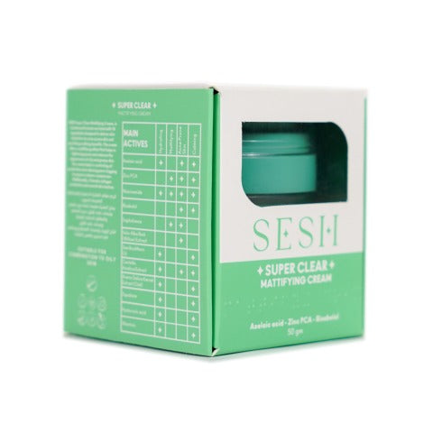 Sesh Super Clear Mattifying Cream 50gm