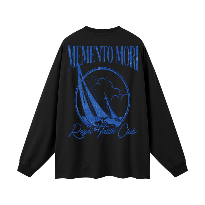 Set Sail Oversized Unisex Long Sleeve T-Shirt - Memento Mori Clothing