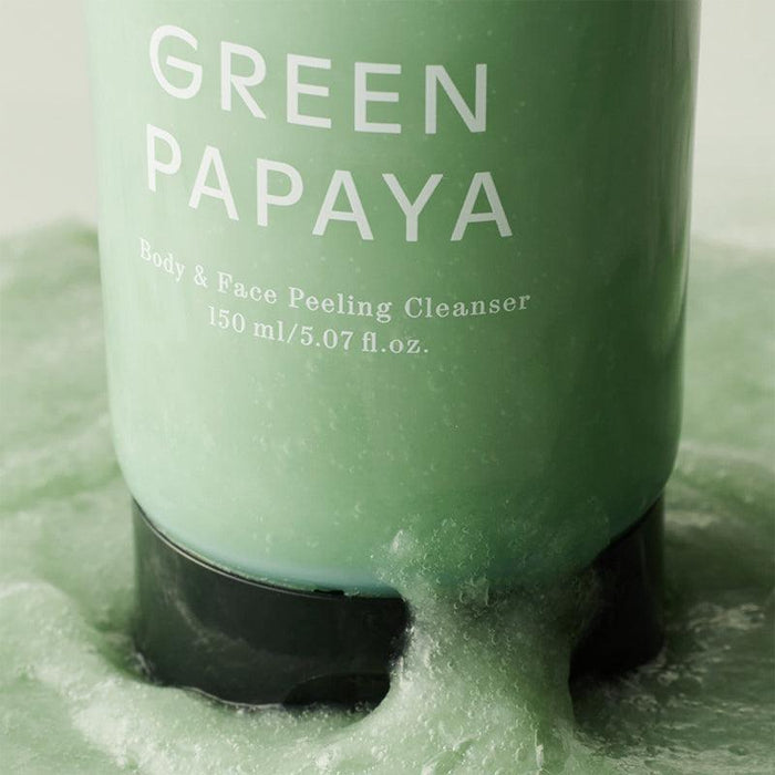 [shaishaishai] Green Papaya Body & Face Peeling Cleanser 150ml - Ballagrio