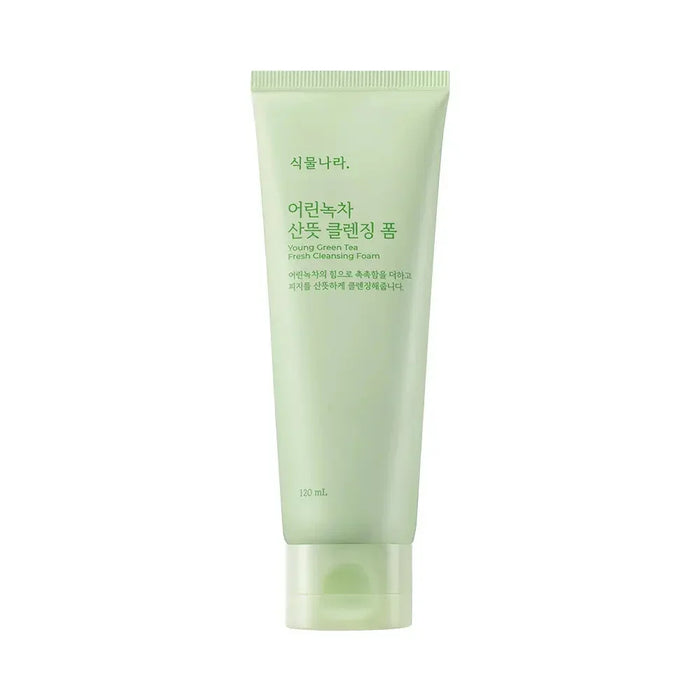 [Shingmulnara] Young Green Tea Fresh Cleansing Foam 120ml - Ballagrio