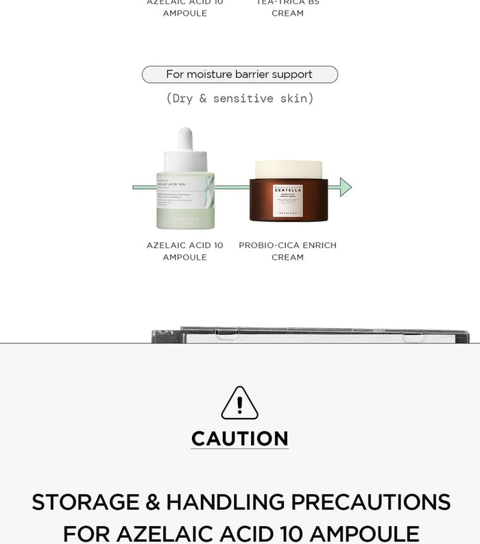 Skin1004 Madagascar Centella Azelaic Acid 10% Ampoule 30Ml