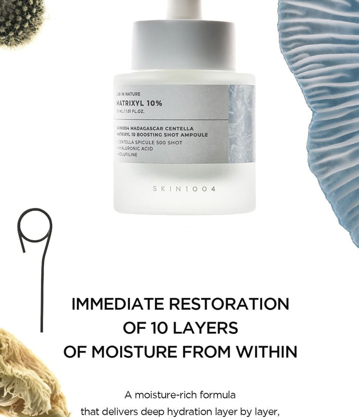 SKIN1004 Madagascar Centella Matrixyl 10% Boosting Shot Ampoule  30Ml