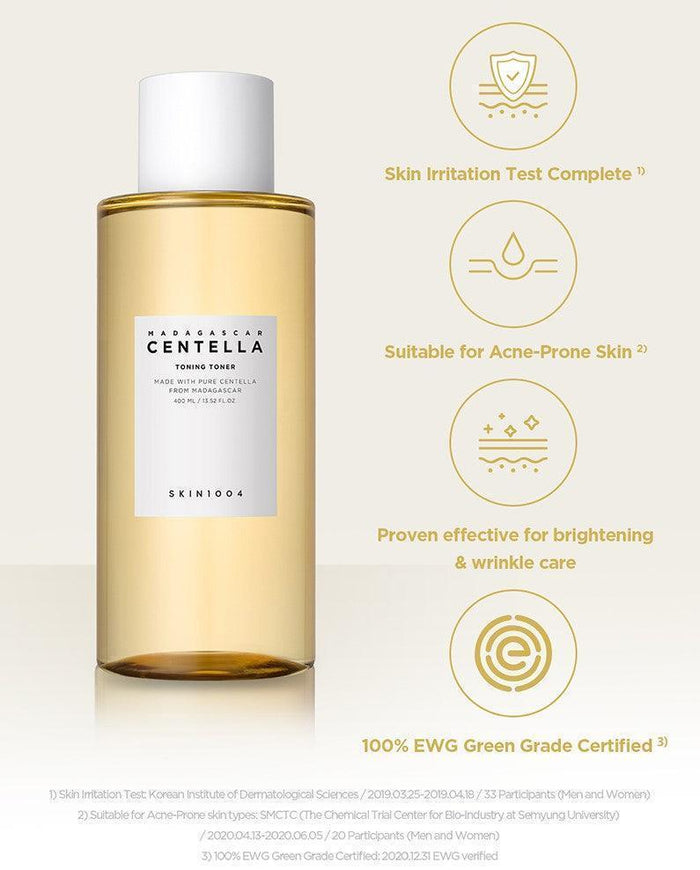 [SKIN1004] Madagascar Centella Toning Toner 400ml SKIN1004