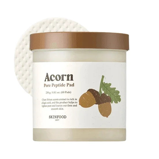 [SKINFOOD] Acorn Pore Peptide Pad 250ml 60EA - Ballagrio