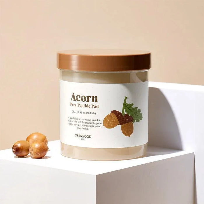 [SKINFOOD] Acorn Pore Peptide Pad 250ml 60EA - Ballagrio