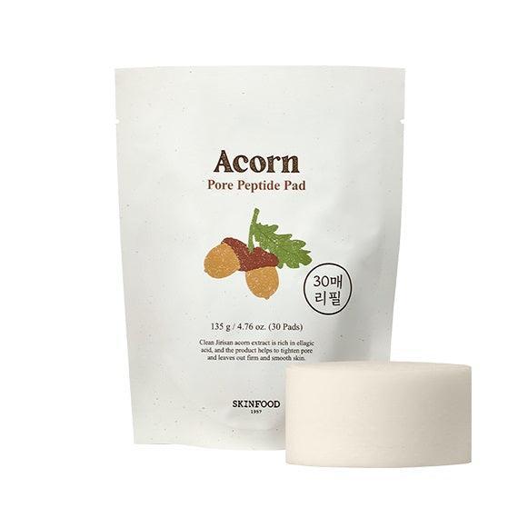 [SKINFOOD] Acorn Pore Peptide Pad 250ml 60EA - Ballagrio