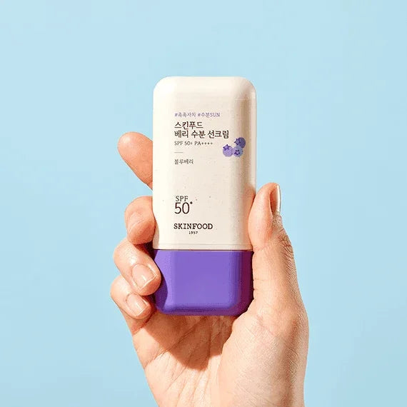 [SKINFOOD] Berry Moisturizing Sun Cream SPF 50+ PA++++ 50ml - Ballagrio