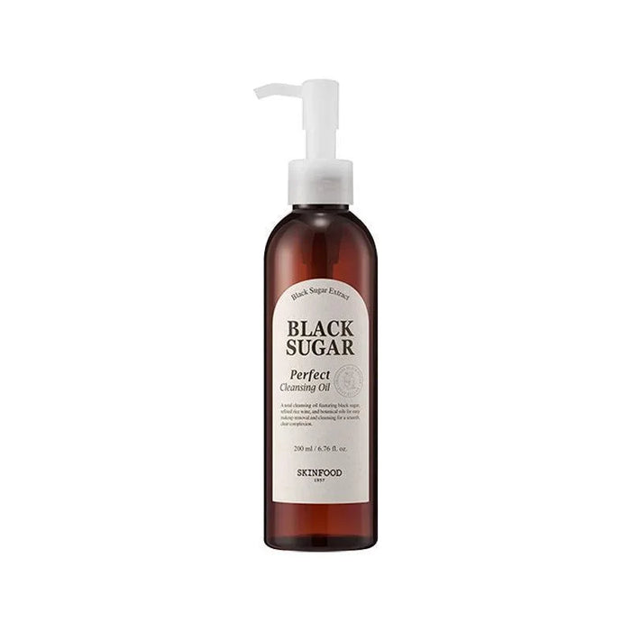 [SKINFOOD] Black Sugar Perfect Cleansing Oil 200ml SKINFOOD