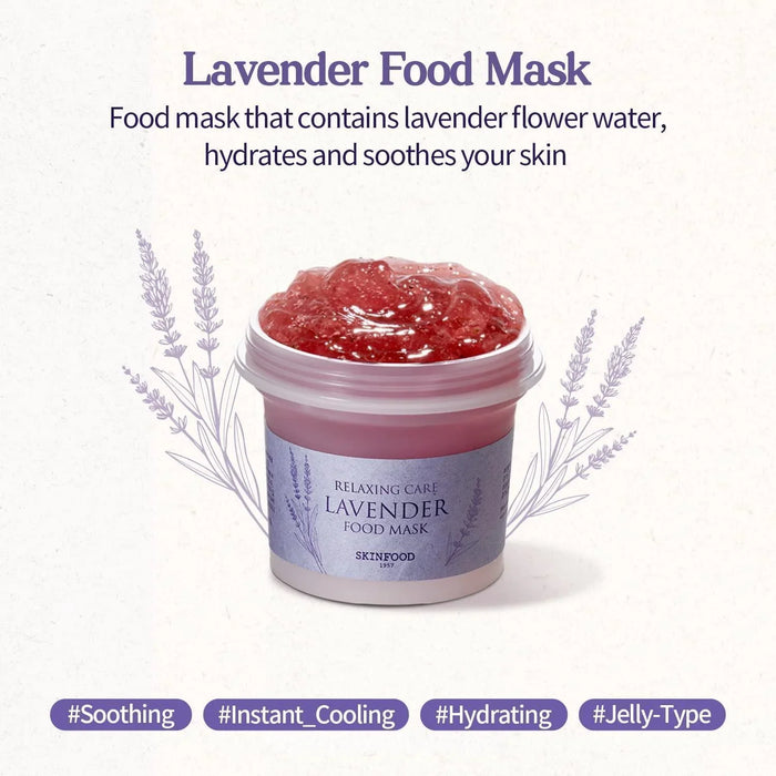 [SKINFOOD] Lavender Food Mask 120g SKINFOOD