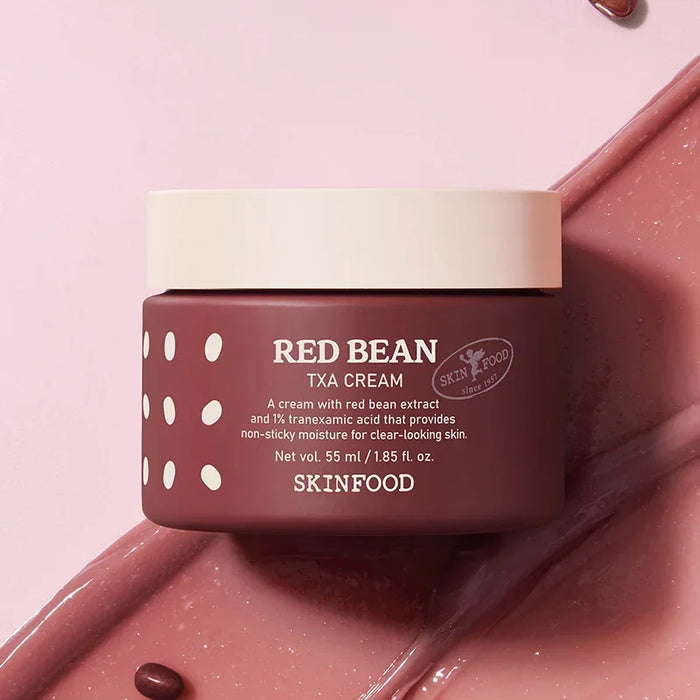 [SKINFOOD] Red Bean TXA Cream 55ml - Ballagrio