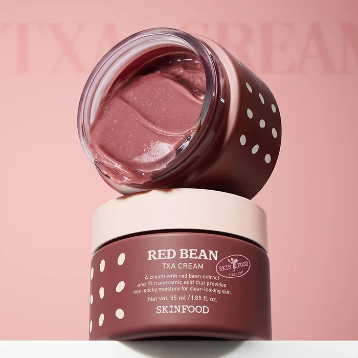 [SKINFOOD] Red Bean TXA Cream 55ml - Ballagrio