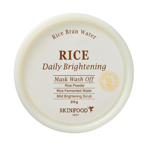[SKINFOOD] Rice Daily Brightening Mask Wash Off 210g SKINFOOD