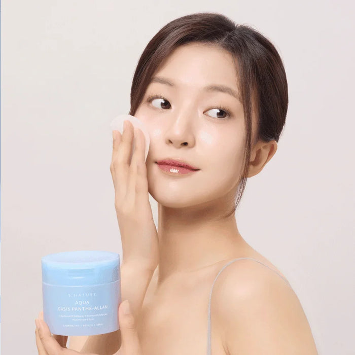 [S.NATURE] Aqua Oasis Panthe-Allan Calming Pad 190ml 60EA - Ballagrio