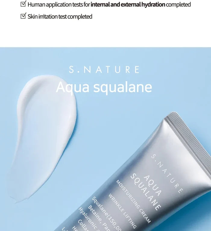 S.Nature Aqua Squalane Moisturizing Cream 60Ml