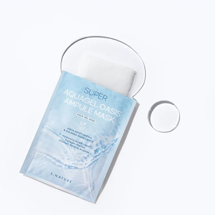 [S.NATURE] Super Aquagel Oasis Ampule Mask 30ml*10EA - Ballagrio