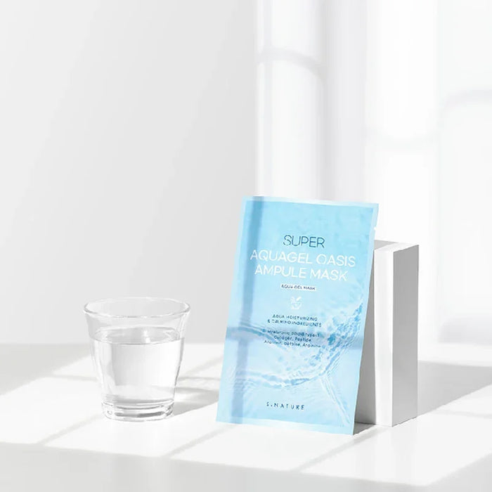 [S.NATURE] Super Aquagel Oasis Ampule Mask 30ml*10EA - Ballagrio