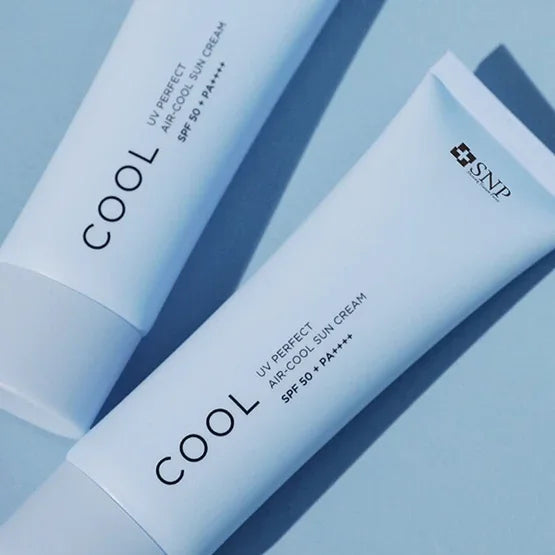 [SNP] UV Perfect Air-Cool Sun Cream Set (1+1) SPF 50+ PA++++ 50ml*2EA - Ballagrio