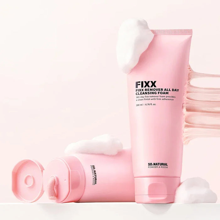[So Natural] Fixx Remover All Day Cleansing Foam 200ml - Ballagrio