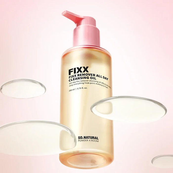 [So Natural] Fixx Remover All Day Cleansing Oil 200ml - Ballagrio
