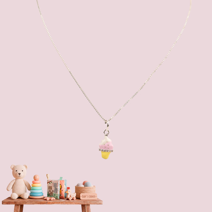 Soft Swirl Necklace