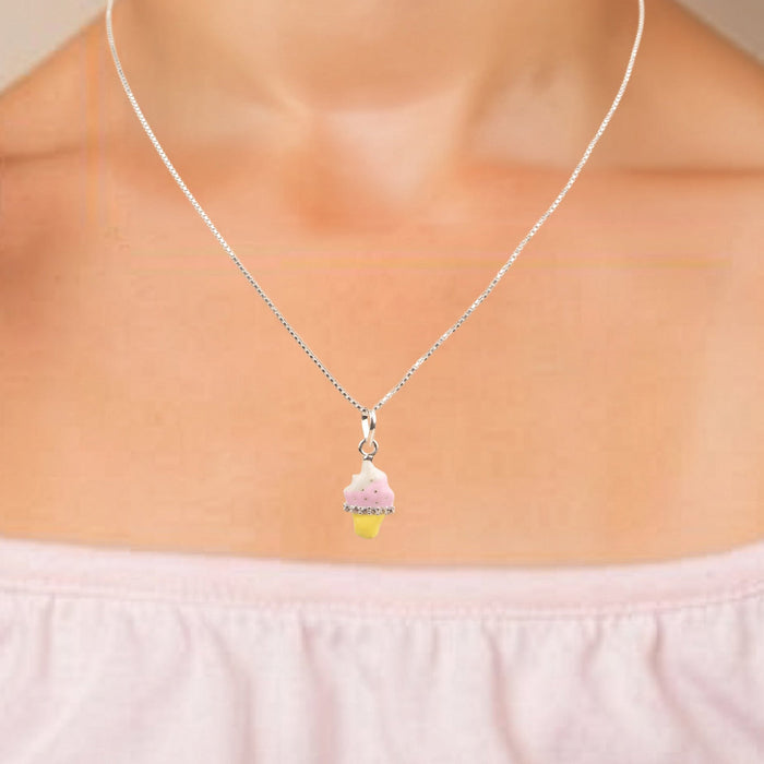 Soft Swirl Necklace