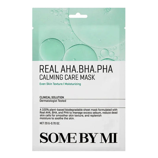 [SOME BY MI] Real AHA BHA PHA Calming Care Mask 20g*10EA - Ballagrio