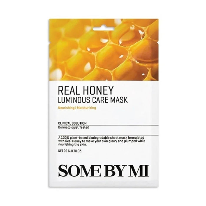 [SOME BY MI] Real Honey Luminous Care Mask 20g*10EA - Ballagrio