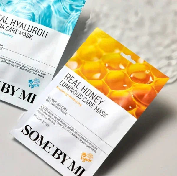 [SOME BY MI] Real Honey Luminous Care Mask 20g*10EA - Ballagrio