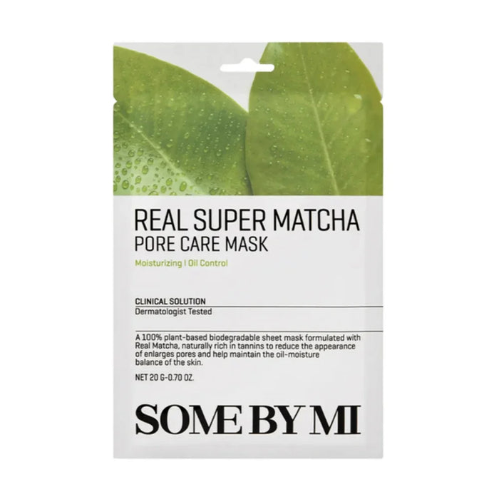 [SOME BY MI] Real Super Matcha Pore Care Mask 20g*10EA - Ballagrio