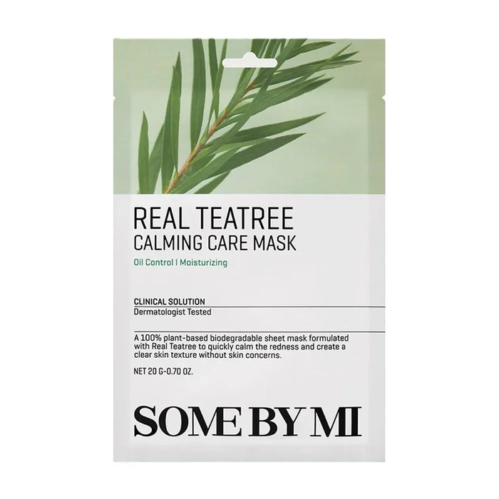 [SOME BY MI] Real Tea Tree Calming Care Mask 20g*10EA - Ballagrio