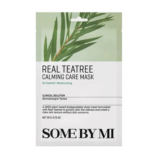 [SOME BY MI] Real Tea Tree Calming Care Mask 20g*10EA - Ballagrio