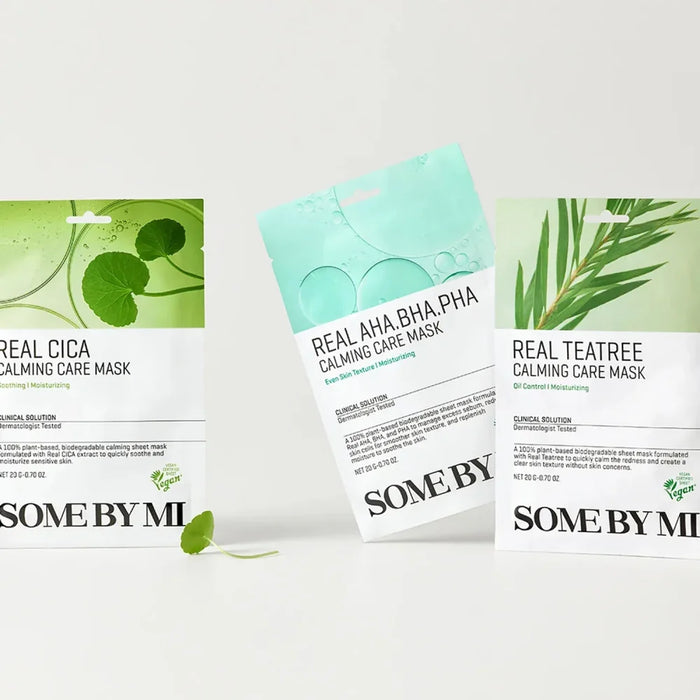[SOME BY MI] Real Tea Tree Calming Care Mask 20g*10EA - Ballagrio