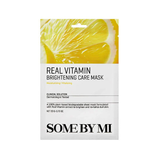 [SOME BY MI] Real Vitamin Brightening Care Mask 20g*10EA - Ballagrio