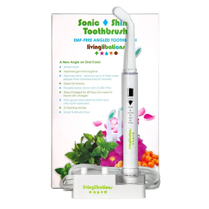 Sonic Shine Toothbrush by Living Libations