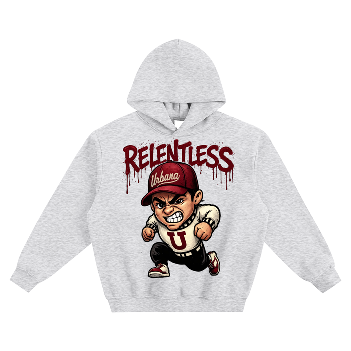 Sparky Fleeced Boxy Hoodie - Memento Mori Clothing