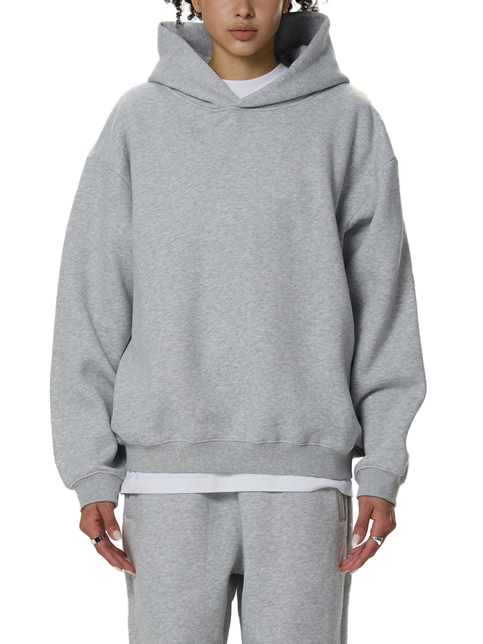 Sparky Fleeced Boxy Hoodie - Memento Mori Clothing