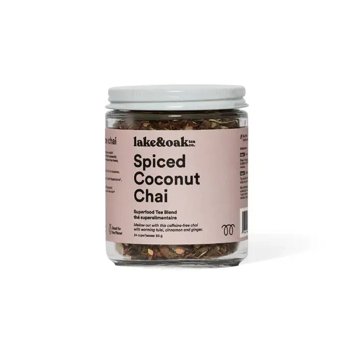 Spiced Coconut Chai – Superfood Tea Blend (65g) | Lake & Oak