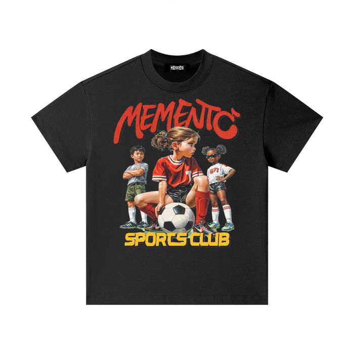 Sports Club Essential Kids T-Shirt - Memento Mori Clothing